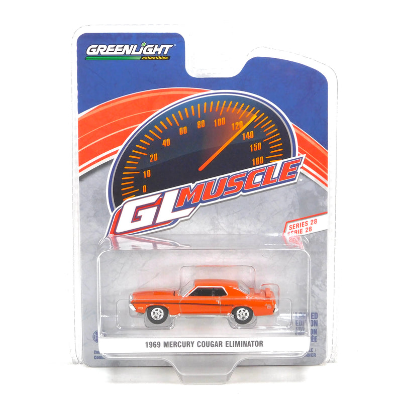 Greenlight Muscle 13350A 1969 Mercury Cougar Eliminator 1:64 Diecast