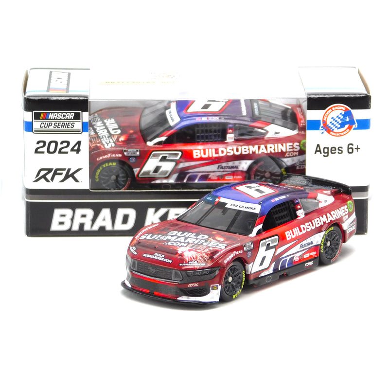 Brad Keselowski 2024 BuildSubmarines.com Salutes 1:64 Nascar Diecast