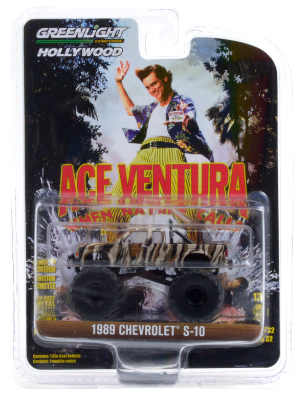 Hollywood 44920E 1989 Chevrolet S-10 Ace Ventura 1:64 Diecast