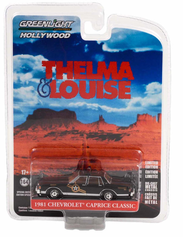 Hollywood 44945B 1981 Chevrolet Caprice Classic Thelma & Louise 1:64 Diecast