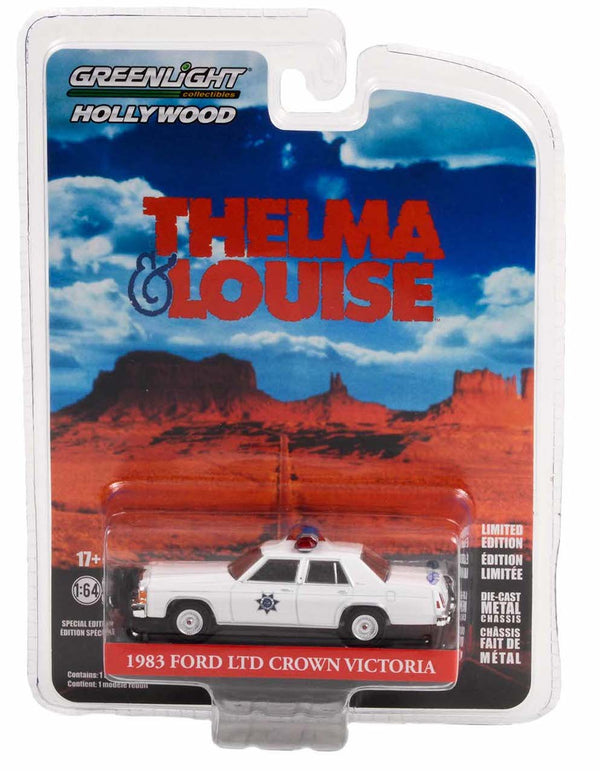 Hollywood 44945D 1983 Ford LTD Crown Victoria Thelma & Louise 1:64 Diecast