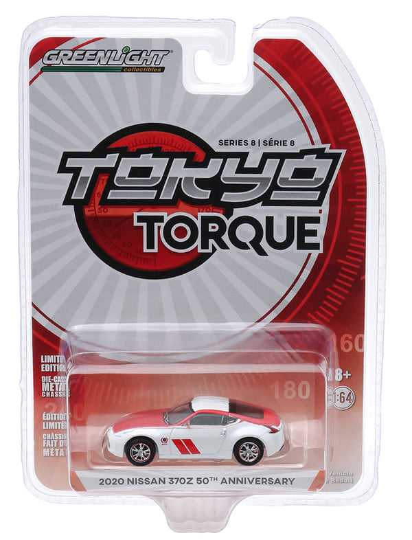 Tokyo Torq 47060-F 2020 Nissan 370Z Coupe 50th Anniversary 1:64 Diecast