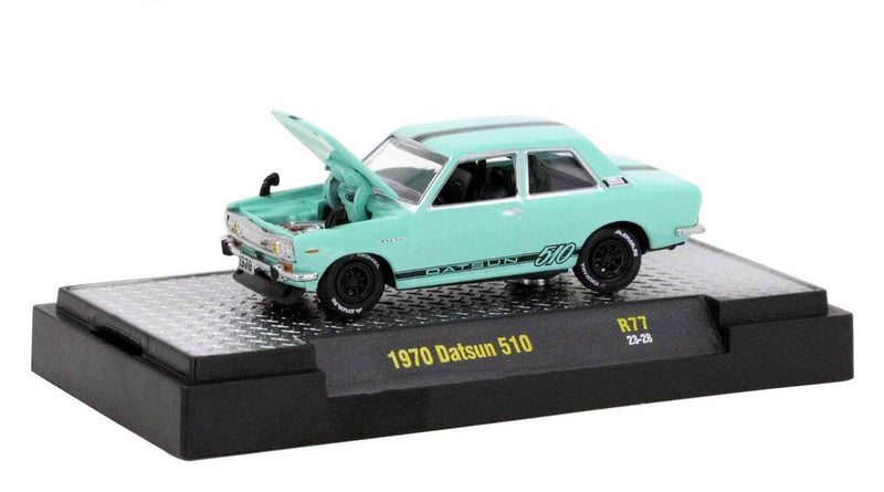 1970 Datsun 510 M2 Machines 1:64 Scale Auto-Thentics Release 77