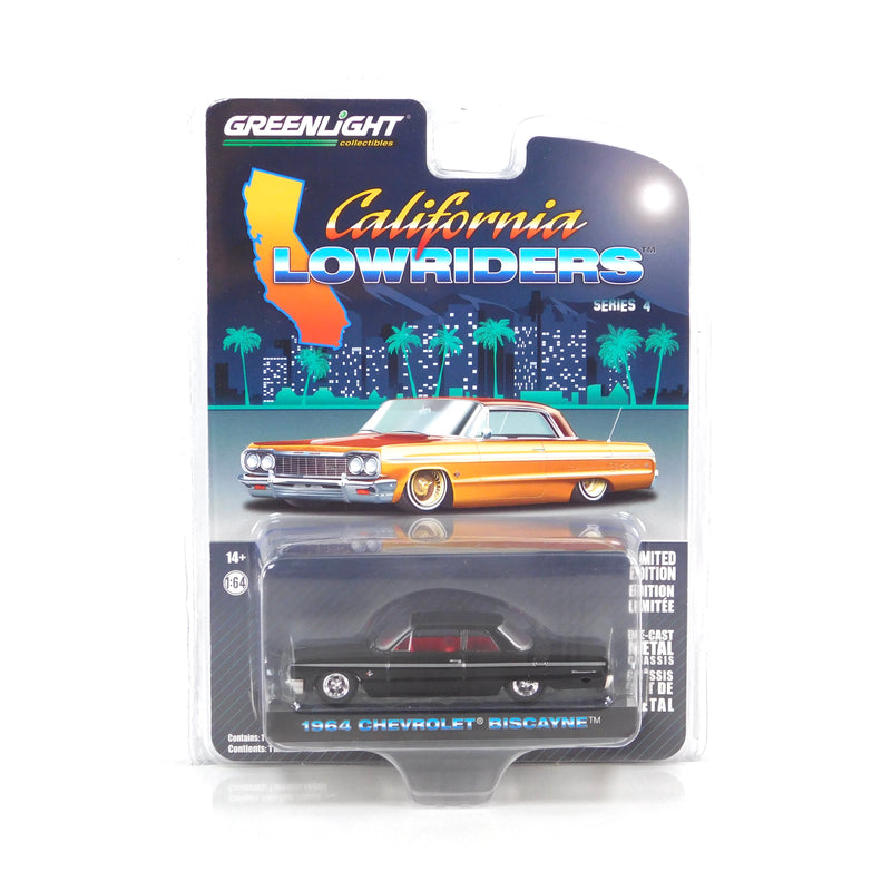 California Lowriders 63050D 1964 Chevrolet Biscayne 1:64 Diecast