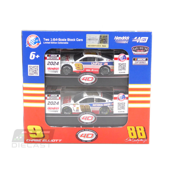 Chase Elliott / Dale Jr Throwback 2-Pack 1:64 Nascar Diecast