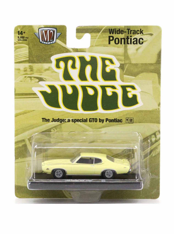 1969 Pontiac GTO Judge M2 Machines 1:64 Scale Auto Drivers Release 95