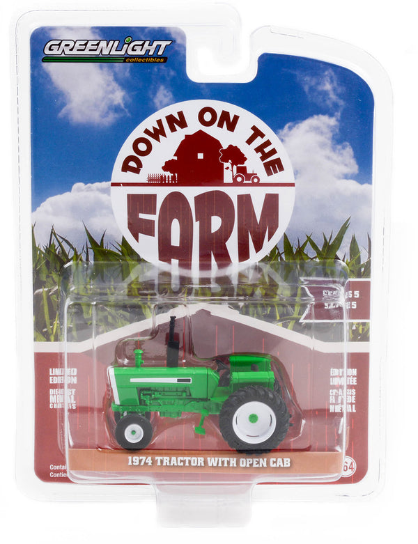 Down on the Farm 48050B 1974 Tractor Open Cab 1:64 Diecast