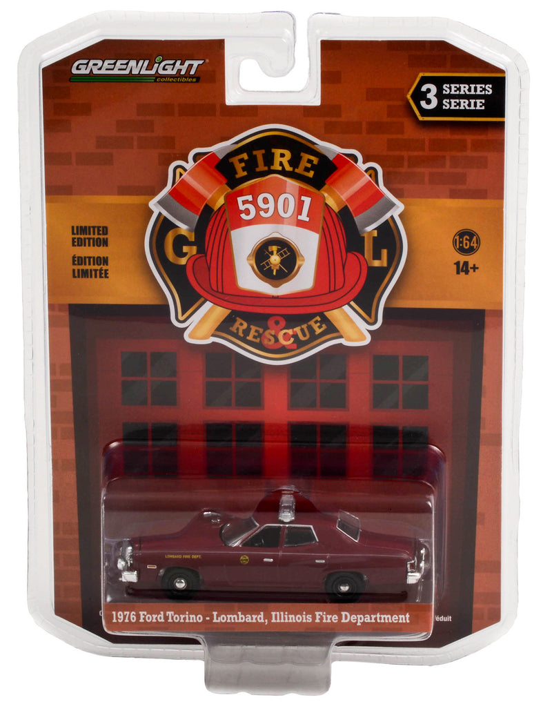 Fire & Rescue 67030A 1976 Ford Torino 1:64 Diecast