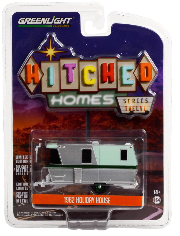 Hitched Homes 34120A 1962 Holiday House 1:64 Diecast
