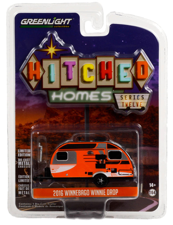 Hitched Homes 34120D 2016 Winnebago Winnie Drop 1:64 Diecast