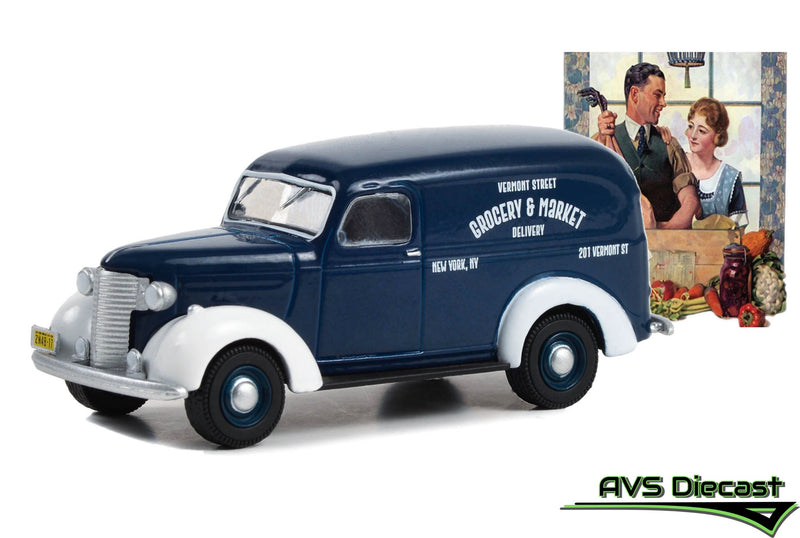 Norman Rockwell 54080-A 1939 Chevrolet Panel Truck 1:64 Diecast