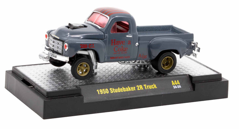 1950 Studebaker 2R Coca-Cola M2 Machines 1:64 Scale Coca-Cola A44