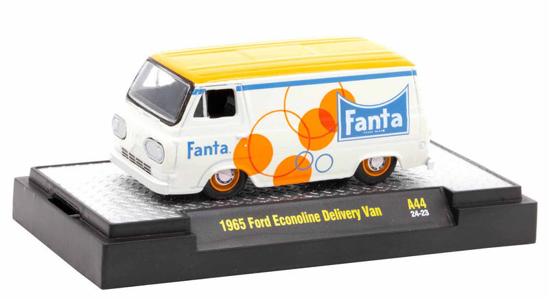 1965 Ford Econoline Delivery Van Fanta Coca-Cola M2 Machines 1:64 Scale Coca-Cola A44