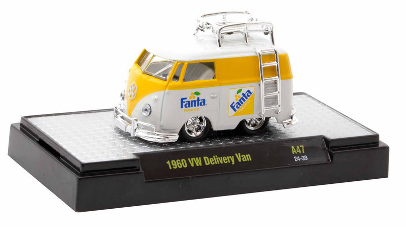 1960 Volkswagen Van Fanta M2 Machines 1:64 Scale Coca-Cola A47