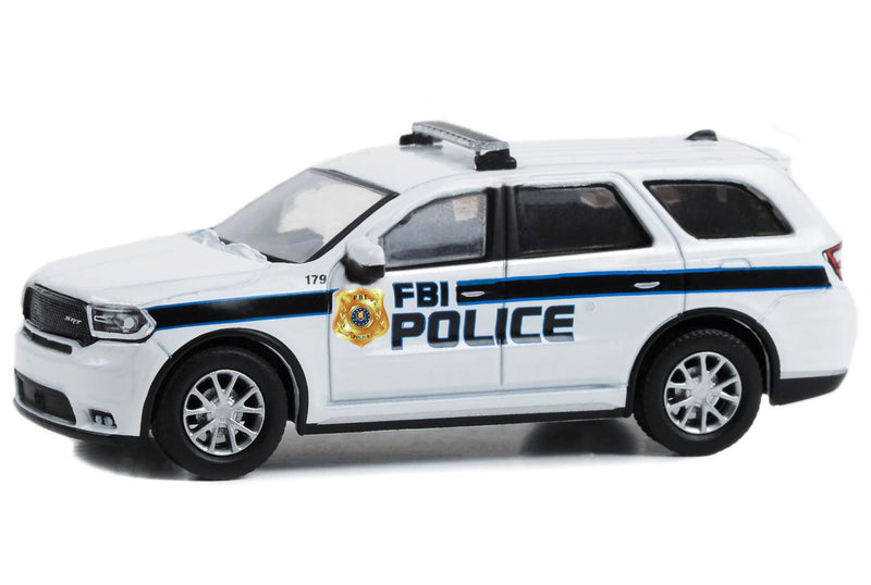 Hot Pursuit Special Edition FBI Police 43025-E 2018 Dodge Durango Police 1:64 Diecast
