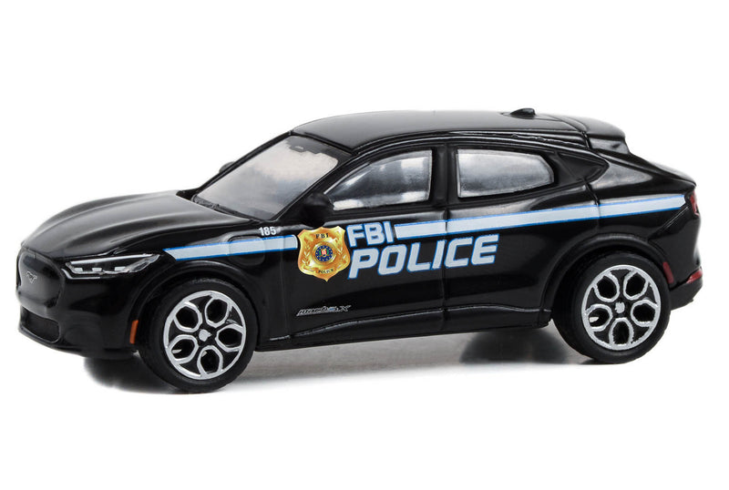 Hot Pursuit Special Edition FBI Police 43025-F 2022 Ford Mustang Mach-E GT 1:64 Diecast