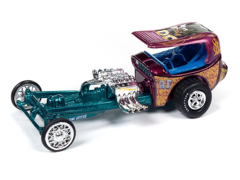 Rat Fink Dragster Johnny Lightning Pop Culture 1:64 Scale