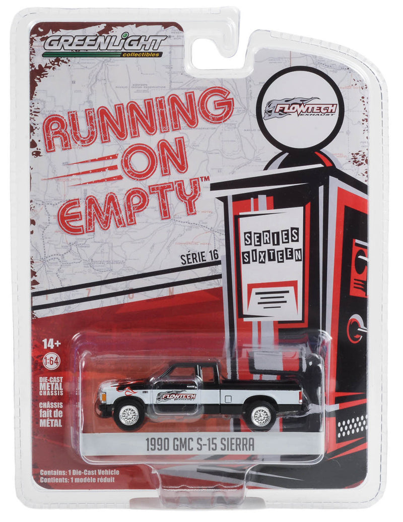 Running on Empty 41160D 1990 GMC S-15 Sierra Flowtech Exhaust 1:64 Diecast