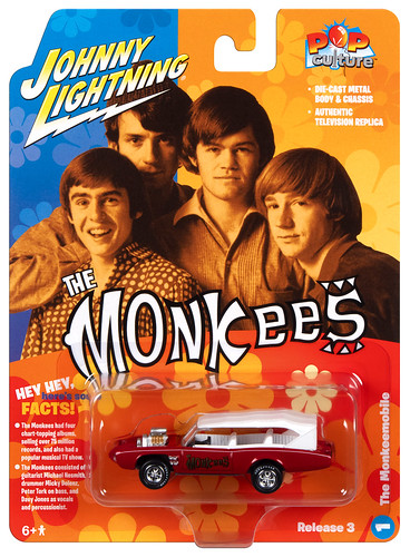 The Monkees Monkees Mobile Johnny Lightning Pop Culture 1:64 Scale