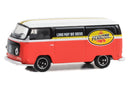 1969 Volkswagen Type 2 Panel Van Pennzoil 1:64 Diecast Club Vee Dub Series 18