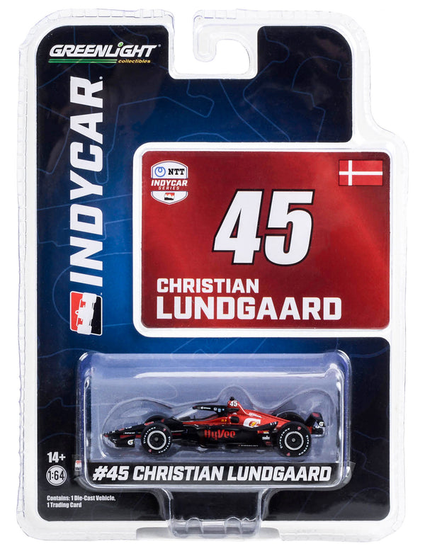 NTT IndyCar Series 11562 2023 Christian Lundgaard #45 Hy-Vee
