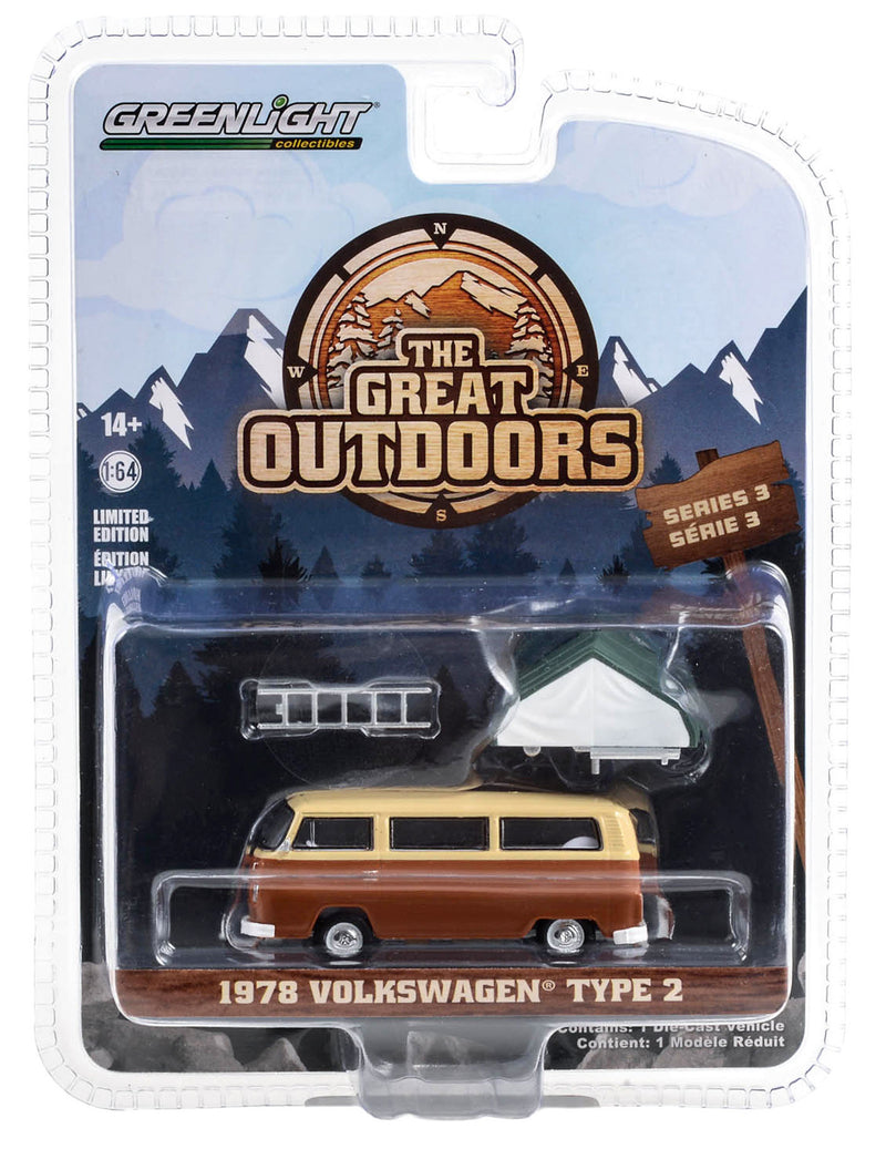 The Great Outdoors 38050-B 1978 Volkswagen Type 2 (T2B)