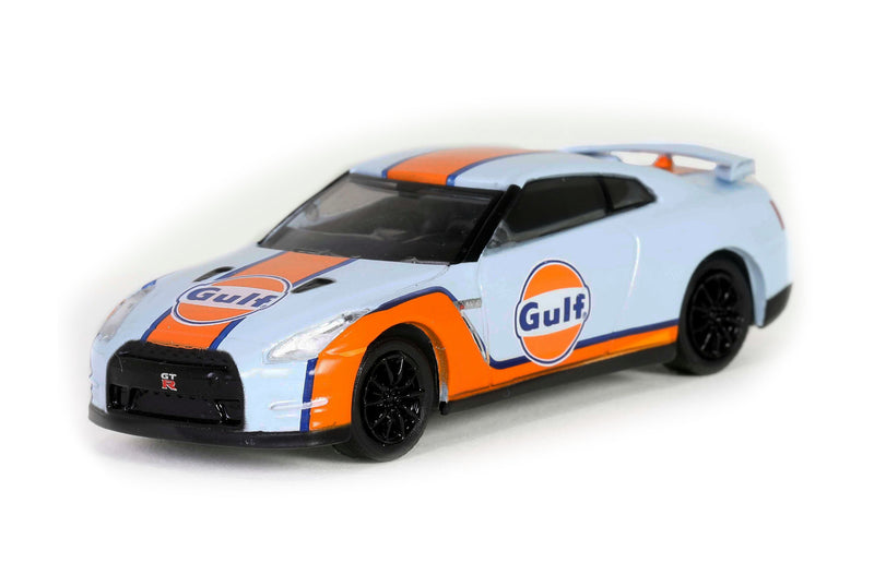 Hobby Exclusive 30477 2016 Nissan GT-R (R35) Gulf Oil 1:64 Diecast
