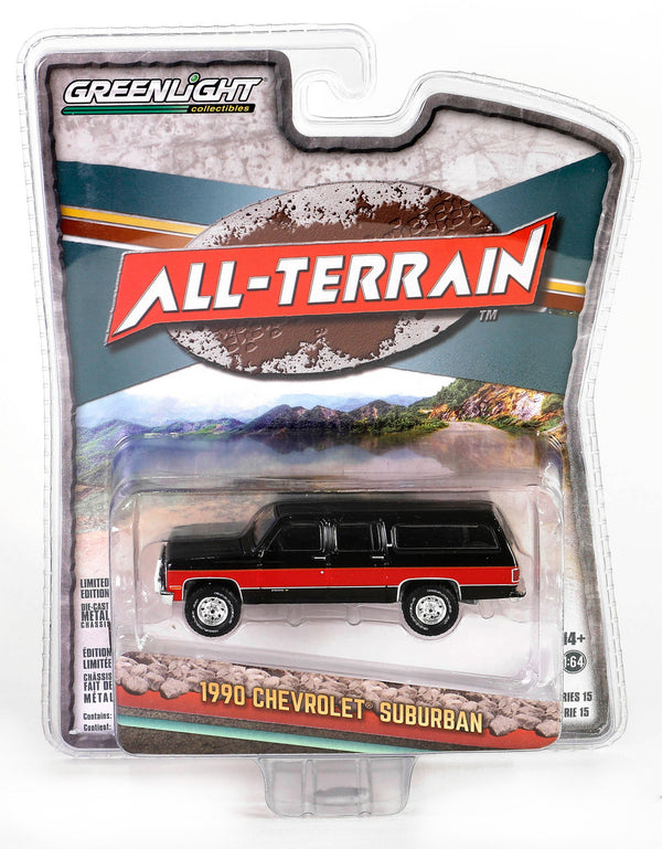 All-Terrain 35270-E 1990 Chevrolet Suburban 1:64 Diecast