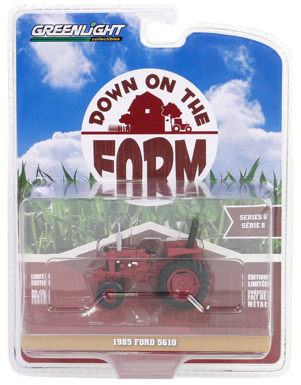 Down on the Farm Series 8 48080-D 1985 Ford 5610 Memphis, Tennessee Fire Department 1:64 Diecast