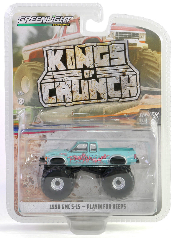 Kings of Crunch Series 14 49140E Playin for Keeps 1990 GMC S-15 1:64 Diecast