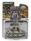 1945 M4 Sherman Tank U.S. Army World War II 1:64 Diecast Hobby Exclusive