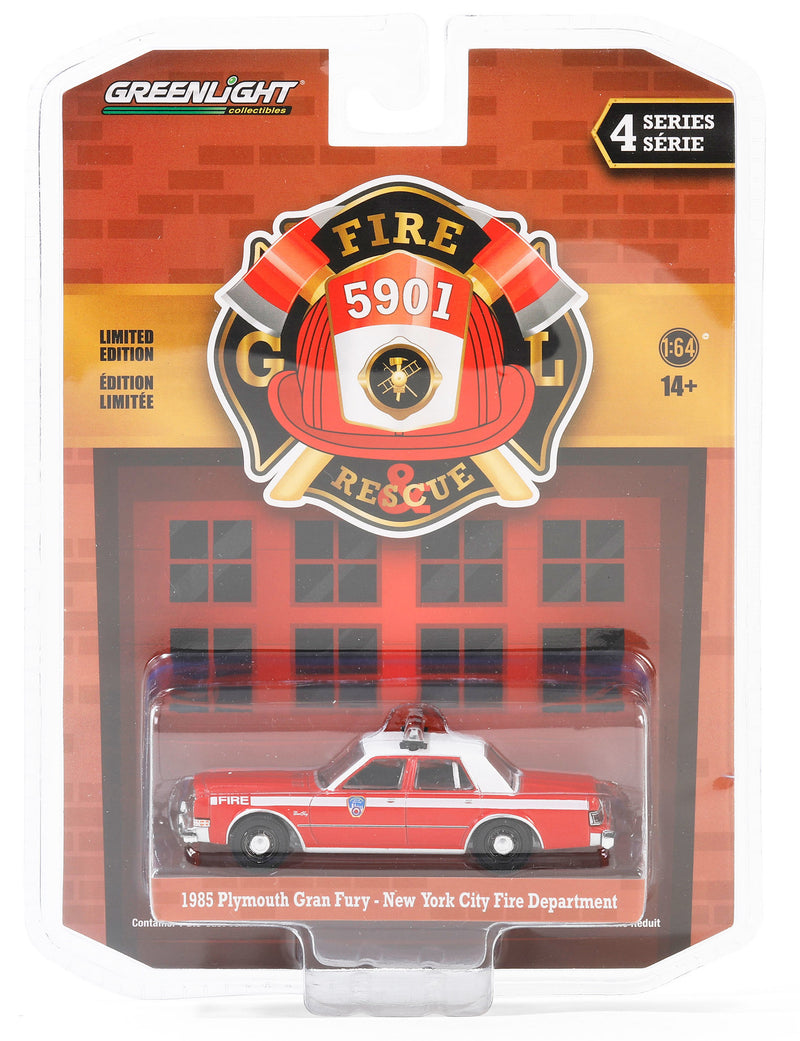 Fire & Rescue 67050-C 1985 Plymouth Gran Fury 1:64 Diecast