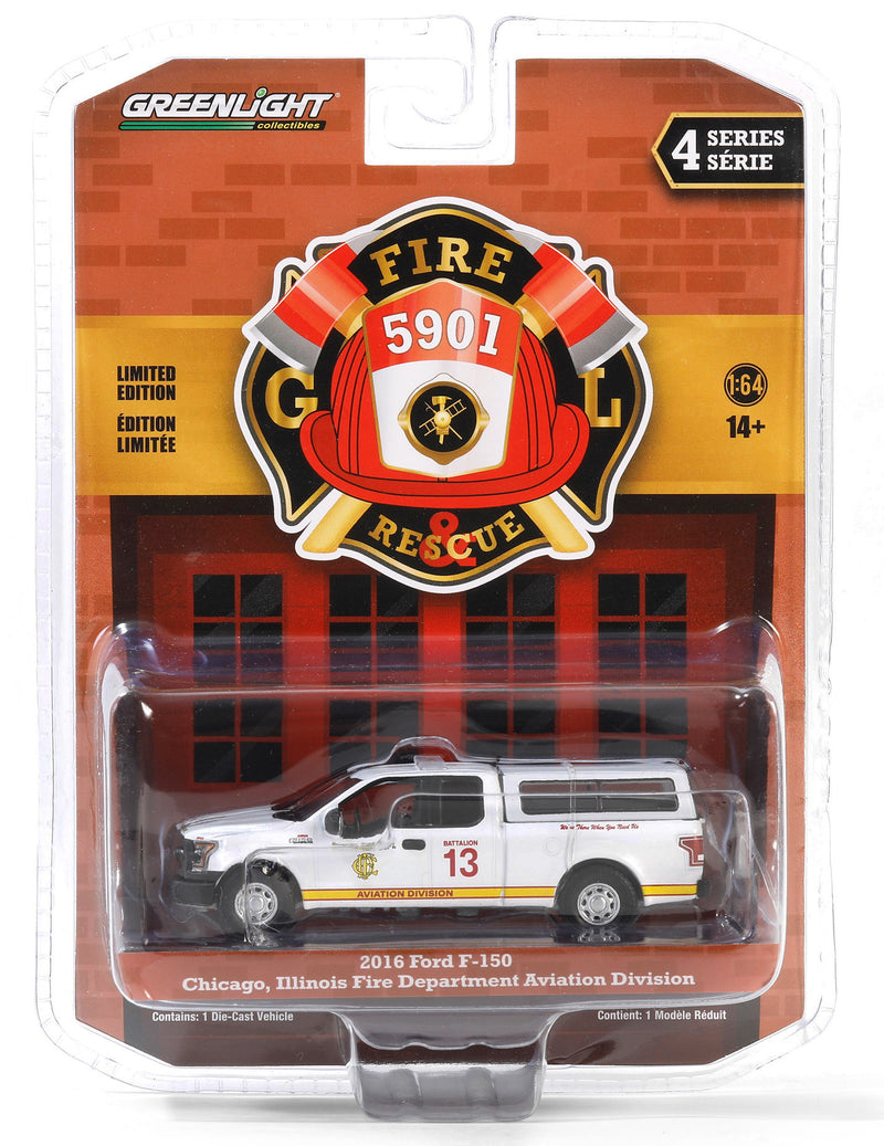 Fire & Rescue 67050-E 2016 Ford F-150 1:64 Diecast