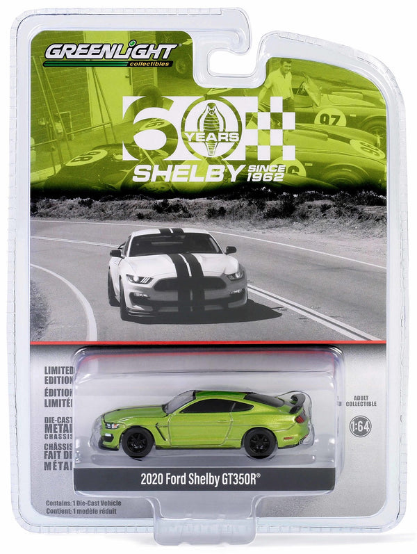 Anniversary Collection 28140E 2020 Ford Shelby GT350R 1:64 Diecast