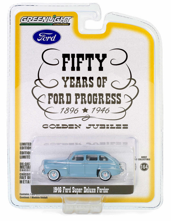 Anniversary Collection 28140A 1946 Ford Super Deluxe Fordor 1:64 Diecast