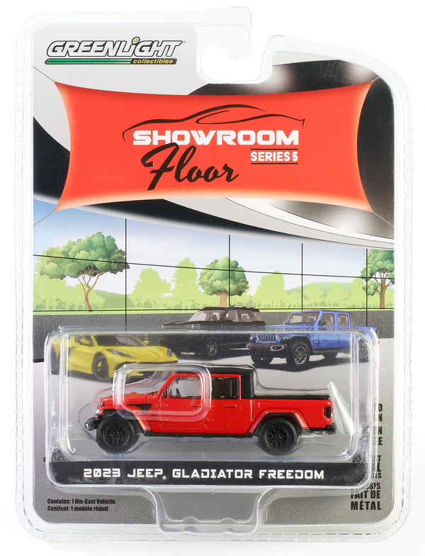 Showroom Floor 68050-B 2023 Jeep Gladiator Freedom 1:64 Diecast