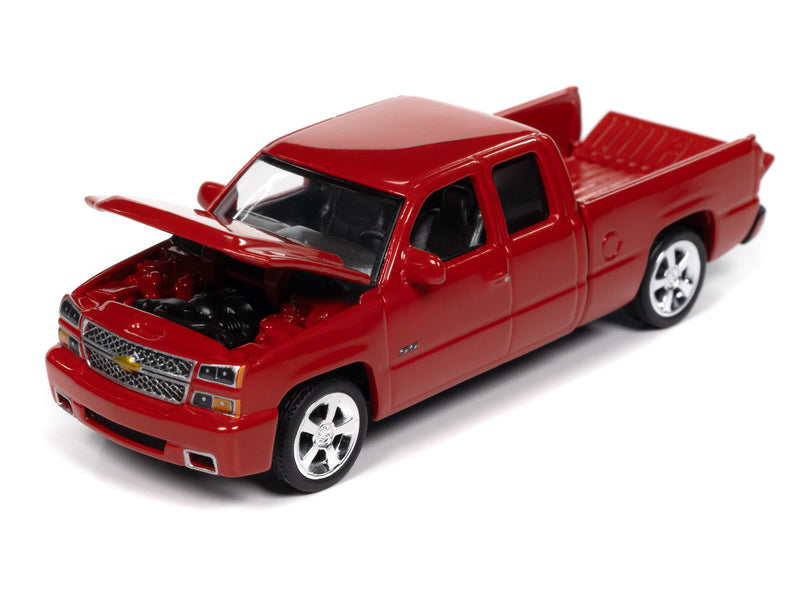 2006 Chevy Silverado SS Truck Red Auto World Premium Series 1:64 Scale