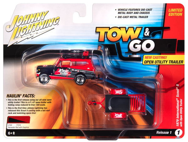 1979 International Scout II Johnny Lightning Tow & Go 1:64 Scale