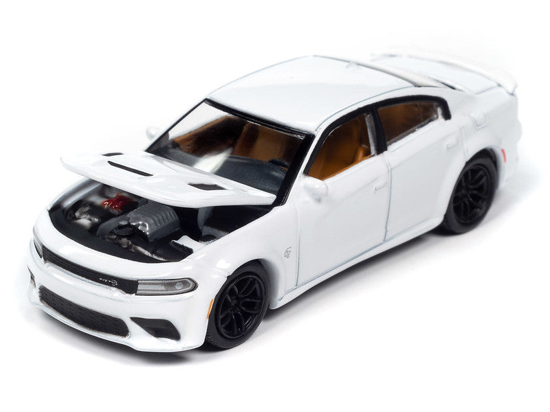 2021 Dodge Charger SRT Hellcat Redeye White Auto World Premium Series 1:64 Scale