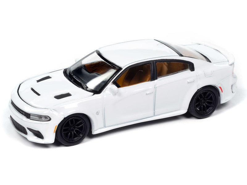 2021 Dodge Charger SRT Hellcat Redeye White Auto World Premium Series 1:64 Scale