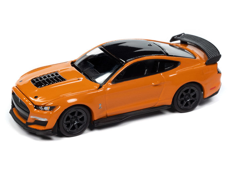 2021 Ford Mustang Shelby GT500 Orange Auto World Premium Series 1:64 Scale