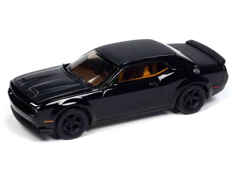 2021 Dodge Challenger SRT Black Auto World Premium Series 1:64 Scale