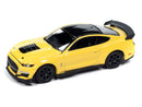 2021 Ford Mustang Shelby GT500 Yellow Auto World Premium Series 1:64 Scale