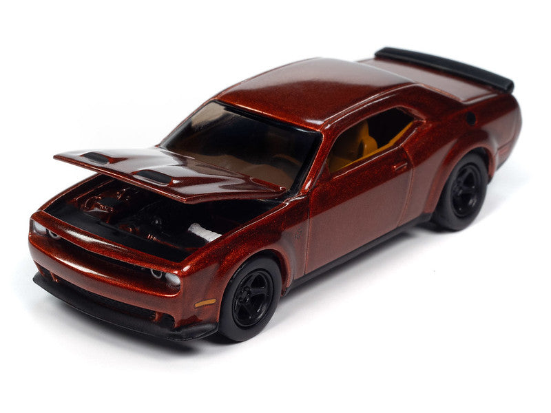 2021 Dodge Challenger SRT Orange Auto World Premium Series 1:64 Scale