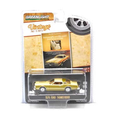 Vintage Ad Cars 39150E 1976 Ford Thunderbird 1:64 Diecast