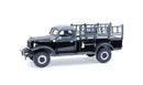 1946 Dodge Power Wagon Fire Truck 1:64 Diecast Black Bandit Series 30