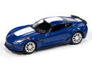 2018 Chevy Corvette Grand Sport Blue Auto World Premium 1:64 Scale