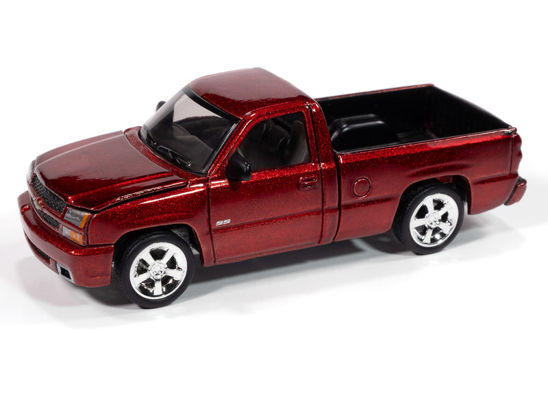 2005 Chevy Silverado SS Custom Red Auto World Premium 1:64 Scale