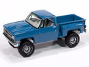 1981 Chevrolet Silverado 10 Blue Auto World Premium 1:64 Scale