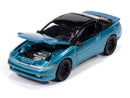 1991 Mitsubishi Eclipse GSX Blue Auto World Premium 1:64 Scale